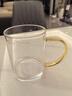 京東京造 玻璃杯 耐高溫泡茶水咖啡杯子六色馬克杯300ml六只裝 曬單實(shí)拍圖