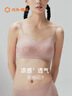 NEIWAI內外可外穿速干運動(dòng)文胸女露肩雙肩帶吊帶背心聚攏套頭好彈超輕 陶沙粉 S 曬單實(shí)拍圖