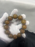月印百川 綠檀木手串男士檀木佛珠念珠單圈文玩手鏈約20mm 曬單實(shí)拍圖