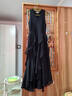 ONLY2026春季新款浪漫法式V領(lǐng)修身中長(cháng)裙無(wú)袖連衣裙女|126107059 H1Z黑色 XS 曬單實(shí)拍圖