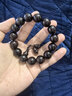 今古樓印度小葉紫檀滿(mǎn)金星老料高密紫檀手串2.0男款佛珠紫檀木文玩手鏈 滿(mǎn)金星手串15MM15顆（適合手腕16-17.5cm） 曬單實(shí)拍圖
