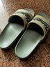 Champion冠軍25春季新款涼拖鞋情侶休閑一字拖鞋復古潮流外穿拖鞋 綠色 42 曬單實(shí)拍圖
