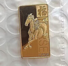 菜百首飾 足金AU999.9黃金 馬年生肖金條 馬年金條  菜百投資金條 5克（不支持7天無(wú)理由退換貨） 曬單實(shí)拍圖