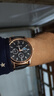 【網(wǎng)紅爆款】商務(wù)腕表石英運動(dòng)表休閑皮帶男女手表 黑色 曬單實(shí)拍圖