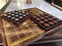 漢臻唐璽（HONZONTX）大紅酸枝中國象棋擺件紅木實(shí)木大號高檔套裝棋盤(pán)父親節禮物禮品 曬單實(shí)拍圖