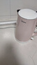 美的（Midea）電熱水壺燒水壺養生雙層防燙0涂層 食品級304不銹鋼1500W快速沸騰1.7L大容量泡茶 HJ1705 曬單實(shí)拍圖