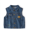 JELLYBABY【卡通動(dòng)漫】26新品春款男童中童牛仔馬甲背心帥氣酷炫舒適印花 曬單實(shí)拍圖