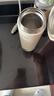 美的（Midea）便攜電熱水杯加熱杯電熱水壺保溫燒水杯350ml迷你旅行出差沖奶泡茶智能恒溫316L不銹鋼MK-DB35X22 曬單實(shí)拍圖