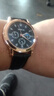 【網(wǎng)紅爆款】商務(wù)腕表石英運動(dòng)表休閑皮帶男女手表 黑色 曬單實(shí)拍圖