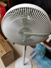 美的（Midea）【幸運草安睡風(fēng)扇2S】一鍵“閃裝”電風(fēng)扇落地扇立式家用節能一級能效臥室直流輕音小風(fēng)扇 SDJ30JL 曬單實(shí)拍圖