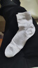 七匹狼襪子男秋冬純棉7A抗菌防臭親膚中筒吸汗透氣高雅白色商務(wù)休閑襪 曬單實(shí)拍圖