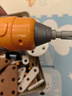 紐奇兒童益智玩具DIY拼裝積木工具箱裝修理工具套裝拼裝生日禮物 曬單實(shí)拍圖