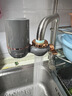 美的（Midea）凈水器水龍頭過(guò)濾器家用自來(lái)水濾水器直飲前置過(guò)濾器廚房衛生間通用除水垢除余氯雙出水可清洗濾芯 一機三芯【兩年免換濾芯】 曬單實(shí)拍圖