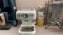 小熊（Bear）咖啡機 家用小型半自動(dòng)意式 膠囊可用冷熱雙萃20Bar泵壓 壓力計 自動(dòng)打奶泡 小白咖E12S7 曬單實(shí)拍圖