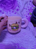可愛(ài)fufu生日蛋糕馬克杯帶蓋勺陶瓷杯送女生高顏值有意義生日禮物 漢堡生日蛋糕杯+勺1個(gè)350ml 曬單實(shí)拍圖