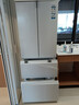 海爾（Haier）25新款小紅花412升法式多門(mén)冰箱594mm超薄零嵌70超窄EPP超凈阻氧干濕分儲三檔變溫一級能效家用 BCD-412WGHFDB5WFU1咨詢(xún)領(lǐng)政府補貼 曬單實(shí)拍圖