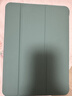 陸桐適用iPadAir4三折保護套10.9寸蘋(píng)果air4A2316保護殼A2324硅膠ipadair4第四代a2325硅膠軟殼防摔A20 【暗夜綠】 A2316/A2324（iPad 4 曬單實(shí)拍圖