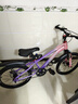鳳凰官方旗艦店兒童自行車(chē)男女變速青少年學(xué)生山地車(chē)碟剎賽車(chē) 星際 粉紫【單速】輻條輪 20寸【適合125-160cm】 曬單實(shí)拍圖