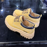 Jeep吉普馬丁靴男春季新款低幫英倫風(fēng)潮流休閑皮鞋防滑工裝大黃靴子男 土黃【四季款】 標準運動(dòng)鞋碼 41 曬單實(shí)拍圖