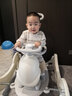 Baby Soul熱狗搖搖車(chē)寶寶搖搖馬嬰兒蹦蹦車(chē)兒童周歲溜溜防摔木馬 維特白-搖搖車(chē)+護圈靠背 曬單實(shí)拍圖