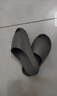稻草人椰子拖鞋男女抗菌踩屎感居家用室內戶(hù)外穿特大碼防滑涼拖黑 42-43 曬單實(shí)拍圖