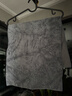 潔麗雅（Grace）洗車(chē)抹布30*30+35*75cm2條仿麂皮絨洗車(chē)毛巾抹布車(chē)用吸水巾 曬單實(shí)拍圖