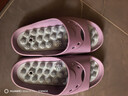 ECAC指壓板足底按摩拖鞋男女款夏季腳底穴位筋膜足療養生家居疏通經(jīng)絡(luò ) 淺紫【磁石按摩穴位/疏通人體經(jīng)絡(luò )】 38 -39（推薦37-38腳） 曬單實(shí)拍圖