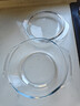 格娜斯雙耳透明耐熱玻璃碗大號帶蓋微波爐專(zhuān)用碗湯碗面碗沙拉碗餐具1.5L 曬單實(shí)拍圖