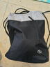 京東京造運動(dòng)雙肩背包可折疊抽繩大容量跑步出差訓練簡(jiǎn)約風(fēng) 曜石黑 曬單實(shí)拍圖