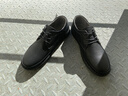 Jeep吉普男鞋春季休閑皮鞋男新品軟底真牛皮英倫商務(wù)正裝鞋潮流休閑鞋 黑色【標準皮鞋碼】 41 曬單實(shí)拍圖