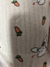 9i9嬰兒肚兜純棉護肚防著(zhù)涼睡袋寶寶背心半背衣新生兒肚圍粉兔 曬單實(shí)拍圖