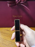 TOM FORD細黑管TF口紅50絲緞啞光柿子紅茶色 唇膏化妝品生日禮物女 曬單實(shí)拍圖