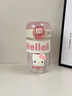 NEXT ROAD英國聯(lián)名HelloKitty水杯女生高顏值塑料杯子可愛(ài)卡通學(xué)生便攜水壺 粉色KT吸管杯500ML【抗摔耐磨 】 曬單實(shí)拍圖