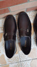 啄木鳥(niǎo)商務(wù)皮鞋男2025春季新款中老年真軟皮男士皮鞋休閑透氣防滑爸爸鞋 黑色旗艦款 42 曬單實(shí)拍圖