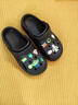 紅豆（Hodo）踩屎感洞洞鞋男士夏季外穿2026新款沙灘防滑耐磨戶(hù)外開(kāi)車(chē)涼拖男款 黑色【小男孩/性?xún)r(jià)比首選】 42-43 適合41-42 曬單實(shí)拍圖