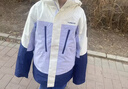 探路者（TOREAD）旗艦 兒童三合一沖鋒衣男女中大童裝秋冬季款保暖外套 遠山紫 140 曬單實(shí)拍圖