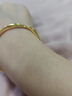 夢(mèng)幻時(shí)光莫比烏斯環(huán)黃金手鐲純金包銀實(shí)心999足金鐲子 送女友老婆生日禮物 金包銀手鐲（包金1克） 54# 曬單實(shí)拍圖