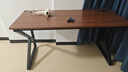 蔓斯菲爾（MSFE）實(shí)木電腦桌書(shū)桌 家用客廳臥室桌子帶插座臥室臺式辦公學(xué)習電競桌 曬單實(shí)拍圖