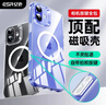 億色（ESR）【帶相機按鍵】適用蘋(píng)果16手機殼iPhone16保護套硅膠透明磁吸超薄氣囊防摔拍照電容鍵全包magsafe 曬單實(shí)拍圖