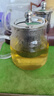 金灶（KAMJOVE）泡茶壺飄逸杯 耐熱玻璃茶具功夫辦公室花茶壺 茶水分離杯茶壺家用 A-02 500ml 曬單實(shí)拍圖