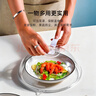 品喻微波爐加熱蓋熱菜專(zhuān)用蓋子防油防塵罩防濺蓋耐高溫食物保鮮蓋罩 曬單實(shí)拍圖
