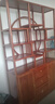 博古架實(shí)木新中式多寶閣榆木茶葉展示柜客廳古董隔斷置物架陳列柜 花梨色1.2米多寶閣 曬單實(shí)拍圖