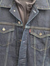 Levi's李維斯情侶同款美式經(jīng)典復古休閑時(shí)尚潮牌修身牛仔夾克外套 中藍色 72334-0130 S 曬單實(shí)拍圖