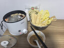 美的（Midea）電煮鍋 電熱鍋 小電鍋 宿舍小鍋 學(xué)生寢室一體泡面小火鍋多功能鍋 1.7L 電煮鍋小型1-2人 XZE1612 曬單實(shí)拍圖
