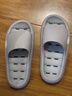 潔麗雅（Grace）拖鞋男士冬季浴室洗澡防滑漏水速干eva不臭腳居家用透氣涼拖鞋男 曬單實(shí)拍圖