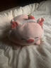 名創(chuàng  )優(yōu)品（MINISO）小豬B-BO系列-草莓趴姿毛絨公仔玩具玩偶娃娃抱枕靠枕生日禮物女 曬單實(shí)拍圖