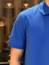Tommy Hilfiger【戶(hù)外防曬】26夏男珠地棉涼感T恤/【絲光棉】鑲邊門(mén)襟POLO 【珠地網(wǎng)眼純色POLO】藍色C4U XL （推薦：165-180斤） 曬單實(shí)拍圖