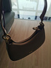 紅谷包包女包新款時(shí)尚牛皮單肩斜挎包氣質(zhì)小眾月牙包女生日禮物 棕色 曬單實(shí)拍圖