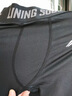 李寧（LI-NING）兒童緊身褲男運動(dòng)跑步壓縮褲籃球訓練服高彈速干鯊魚(yú)褲春夏 曬單實(shí)拍圖