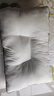 雅鹿復合乳膠枕頭枕芯一對裝成人深度8H睡眠頸椎枕單人護頸整頭酒店枕 太空艙-灰邊【升級款】 48x74cm【一對裝】 曬單實(shí)拍圖